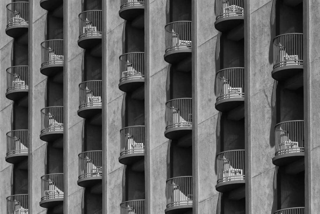 empty balconies