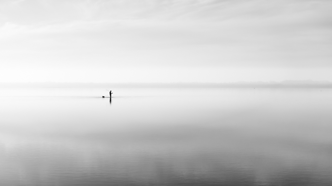 Isolated in tranquility.