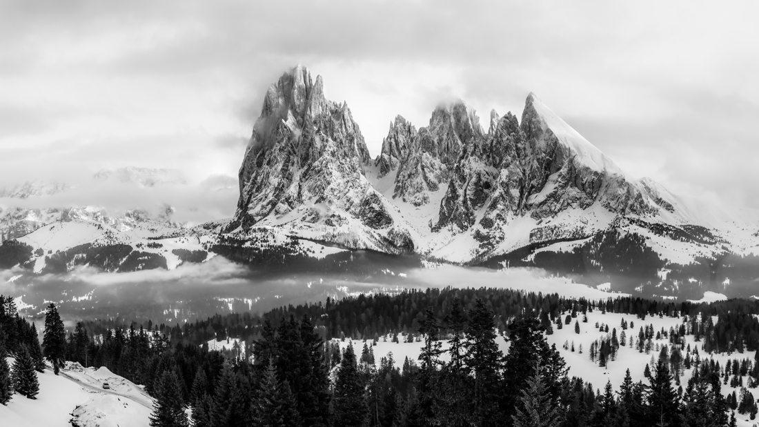 Winter on Alpe di Siusi