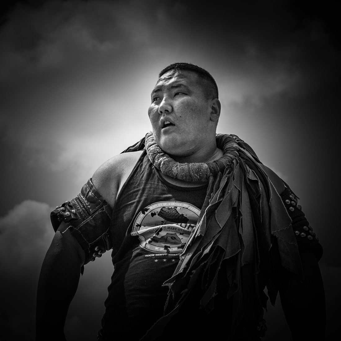 Mongolian wrestlers