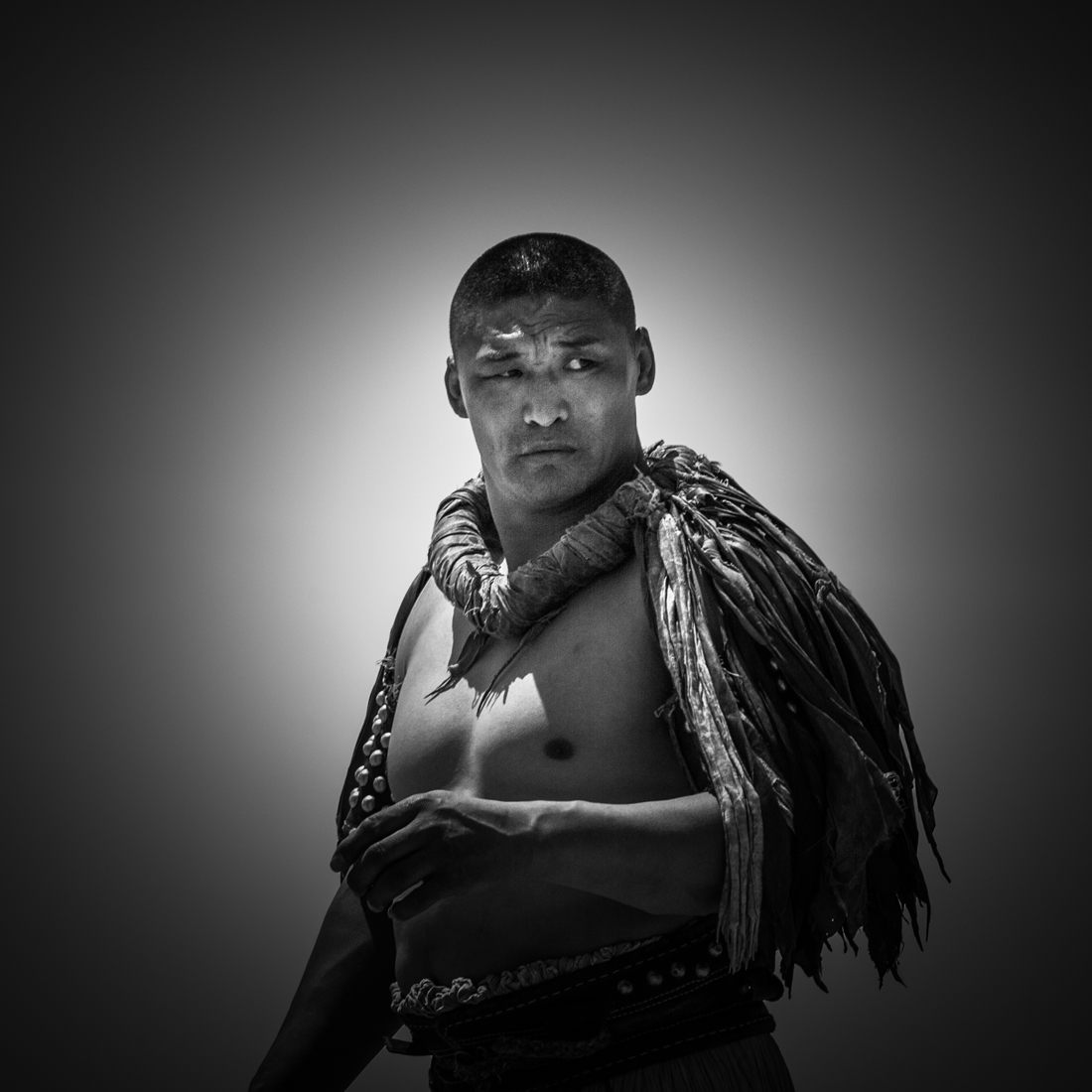 Mongolian wrestlers
