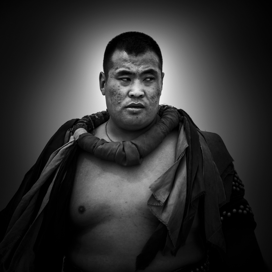 Mongolian wrestlers