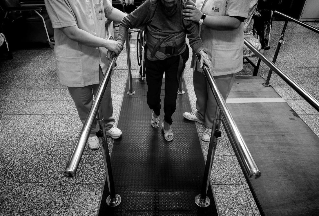 Nurse home during Covid-19 pandemic