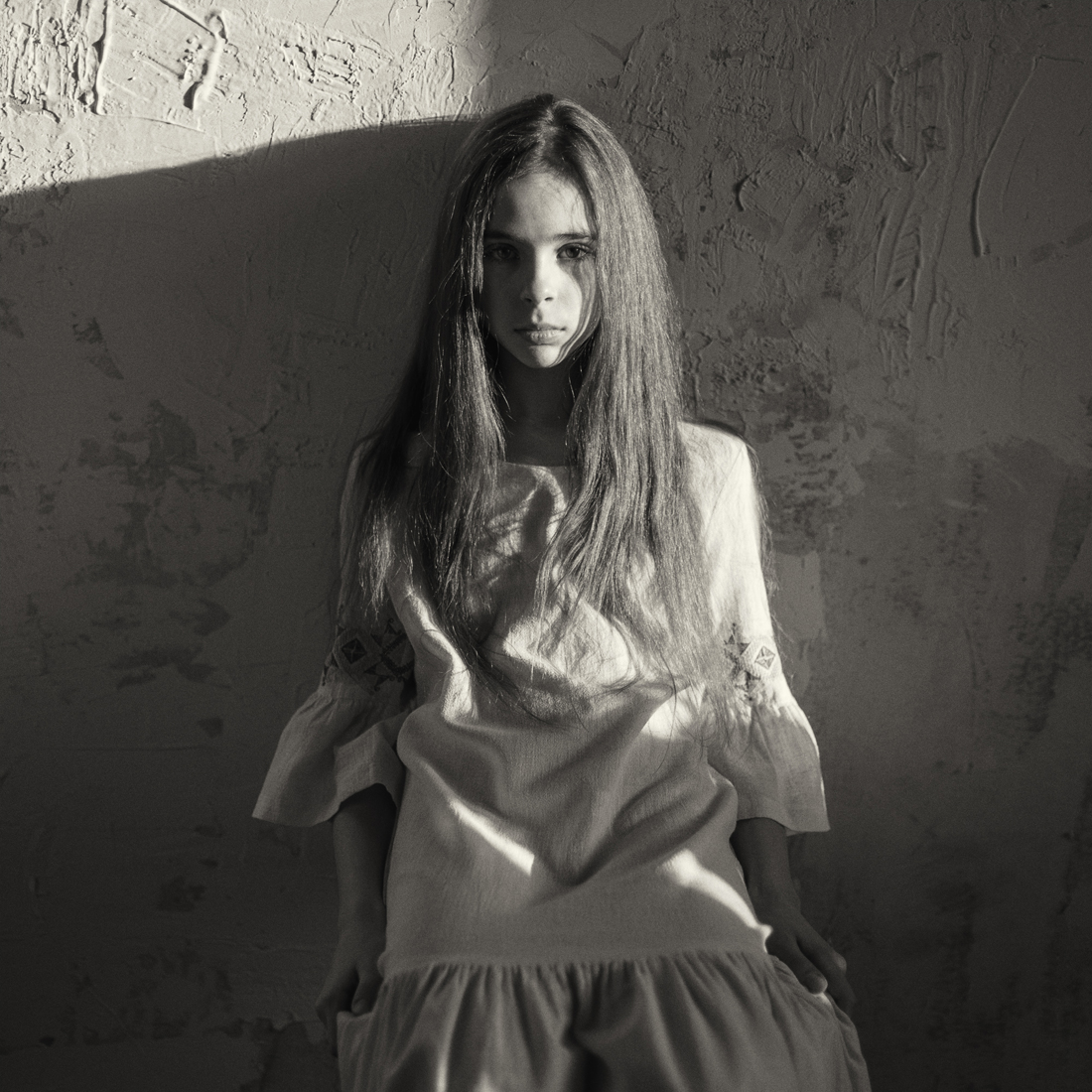 Portraits of young women.