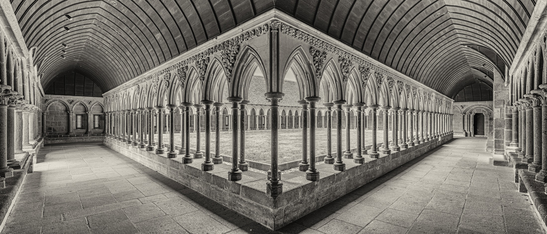 L'abbaye du Mont Saint-Michel pendant son confinement