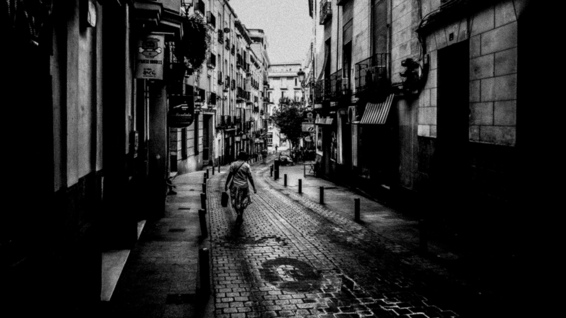 Walking in Barcelona