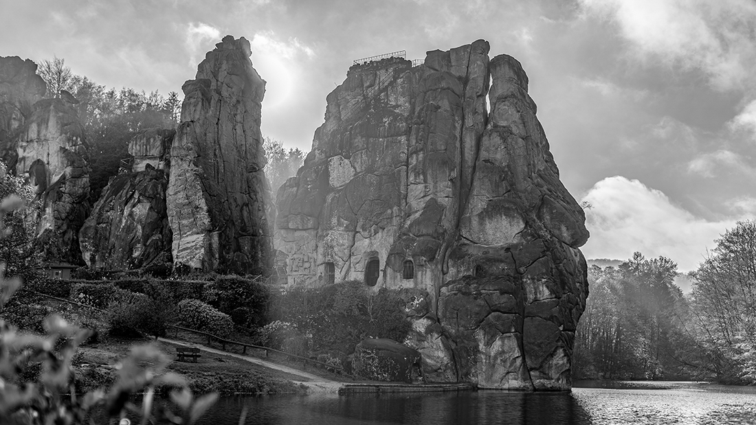 Sunrise at the Externsteine 