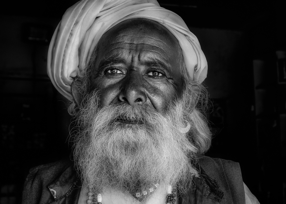 Portraits of Indian man