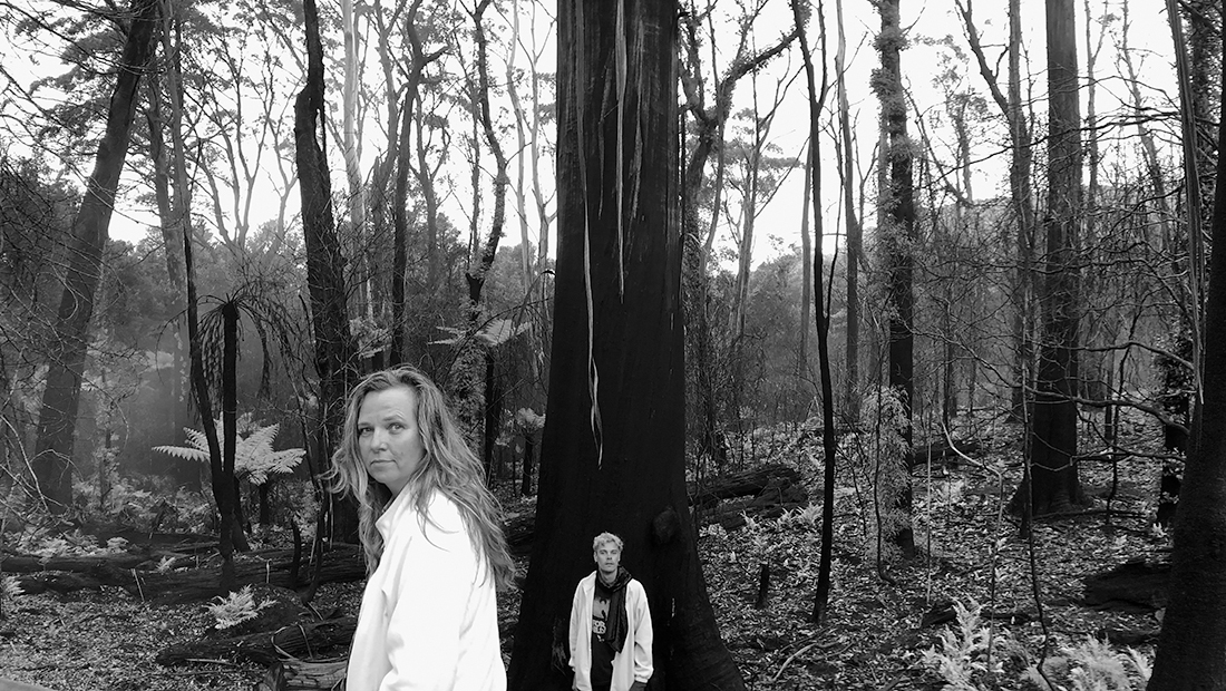 Mother and son - After the fires
