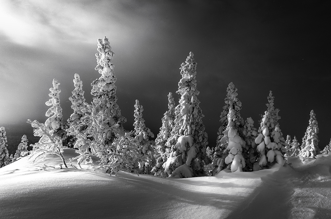 Winter in South Ural Mountines