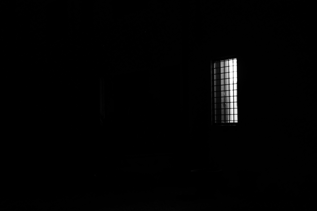 countryside in dim light