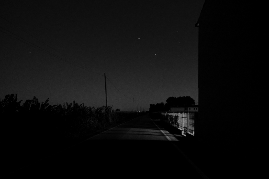 countryside in dim light