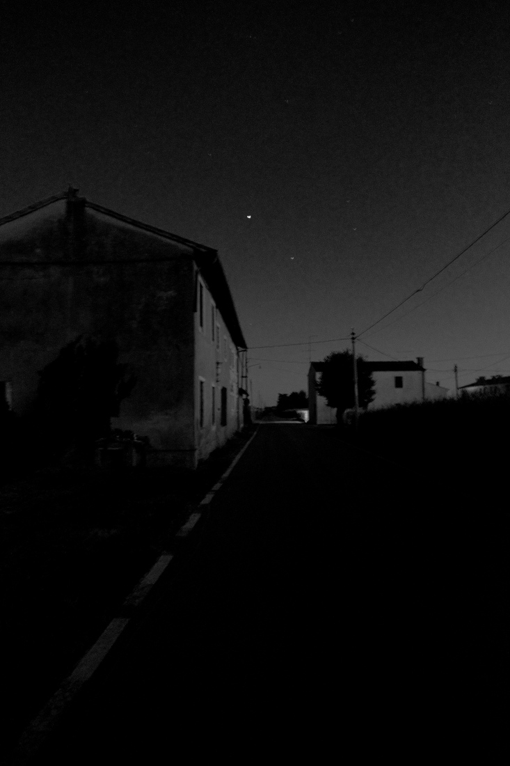 countryside in dim light