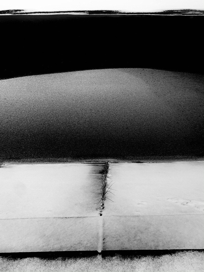 Water, snow, ice, me...and concrete walls