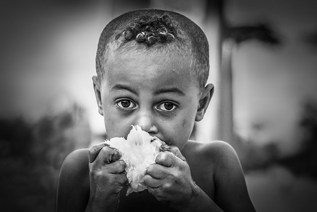 The eyes of Malagasy children 