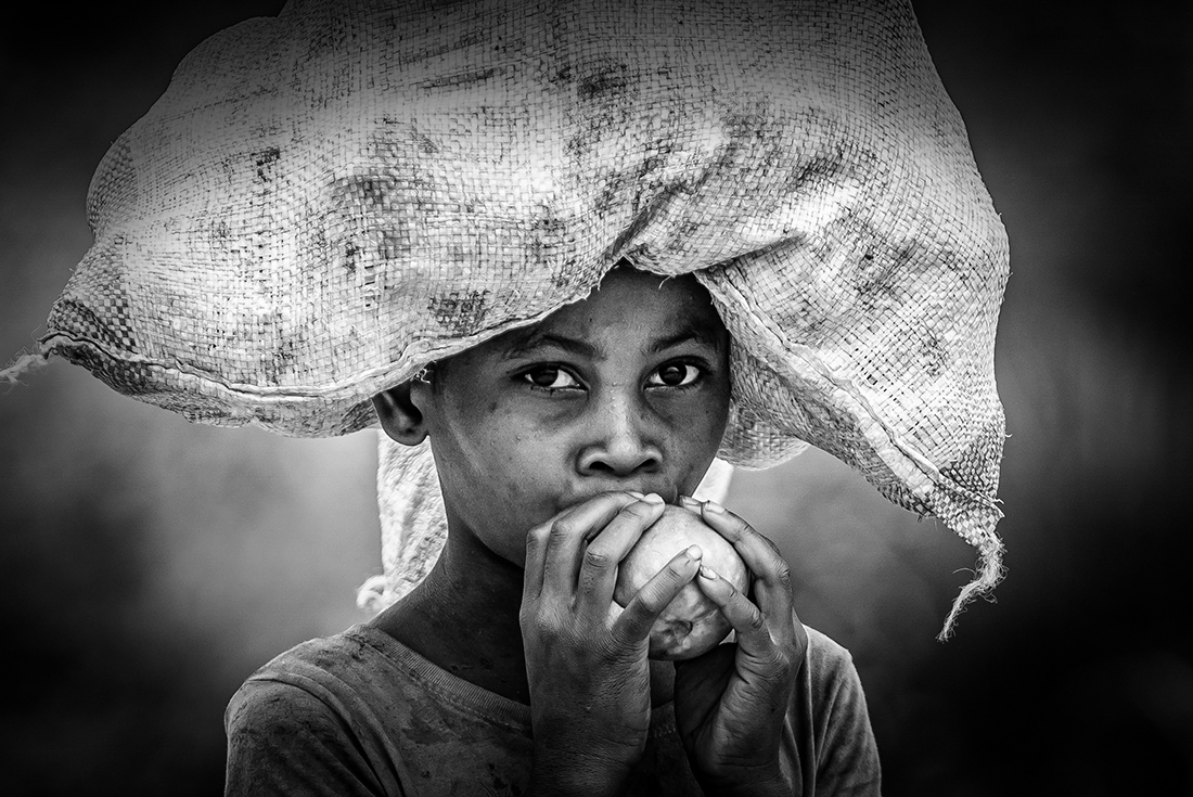 The eyes of Malagasy children 