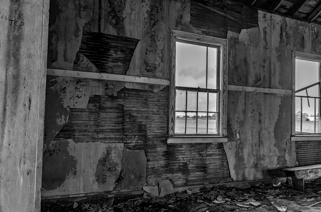 Abandoned one-room schoolhouse_church
