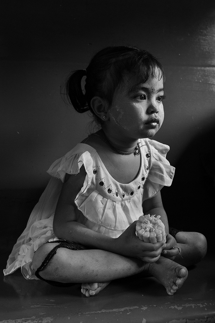 Child on the Mawlamyine Train