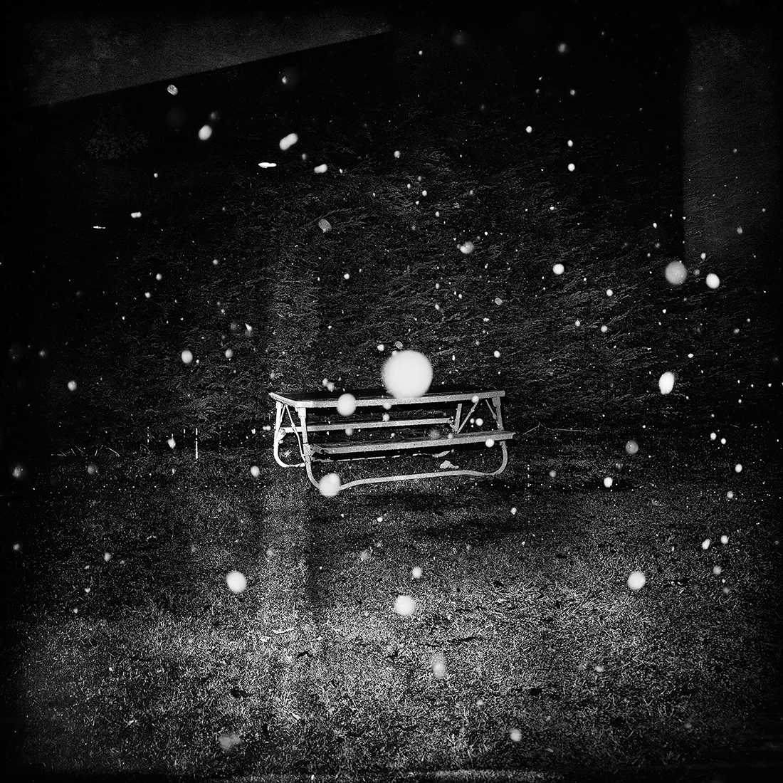 NIGHT, SILENCE, SNOW