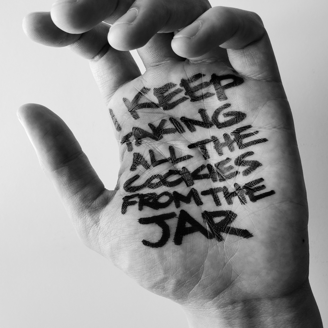 A volume of hands and words