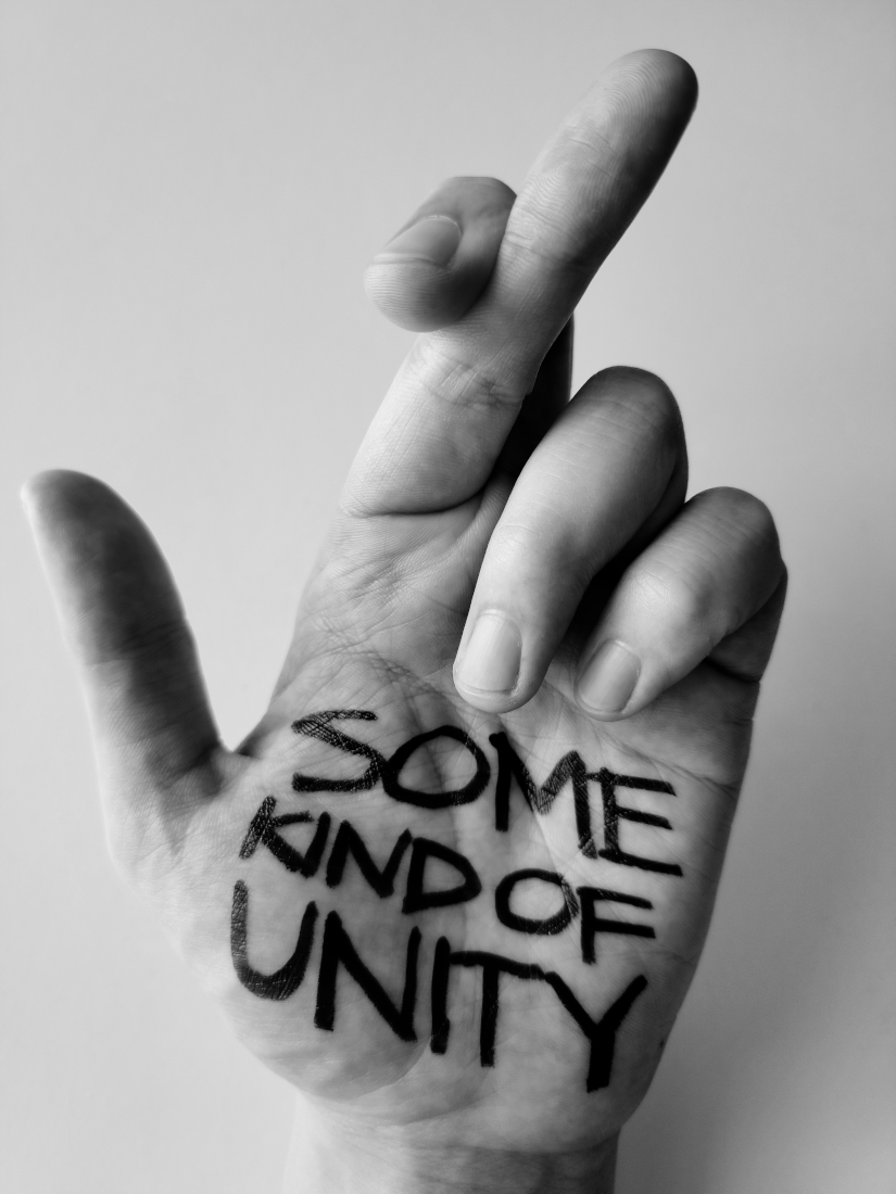 A volume of hands and words