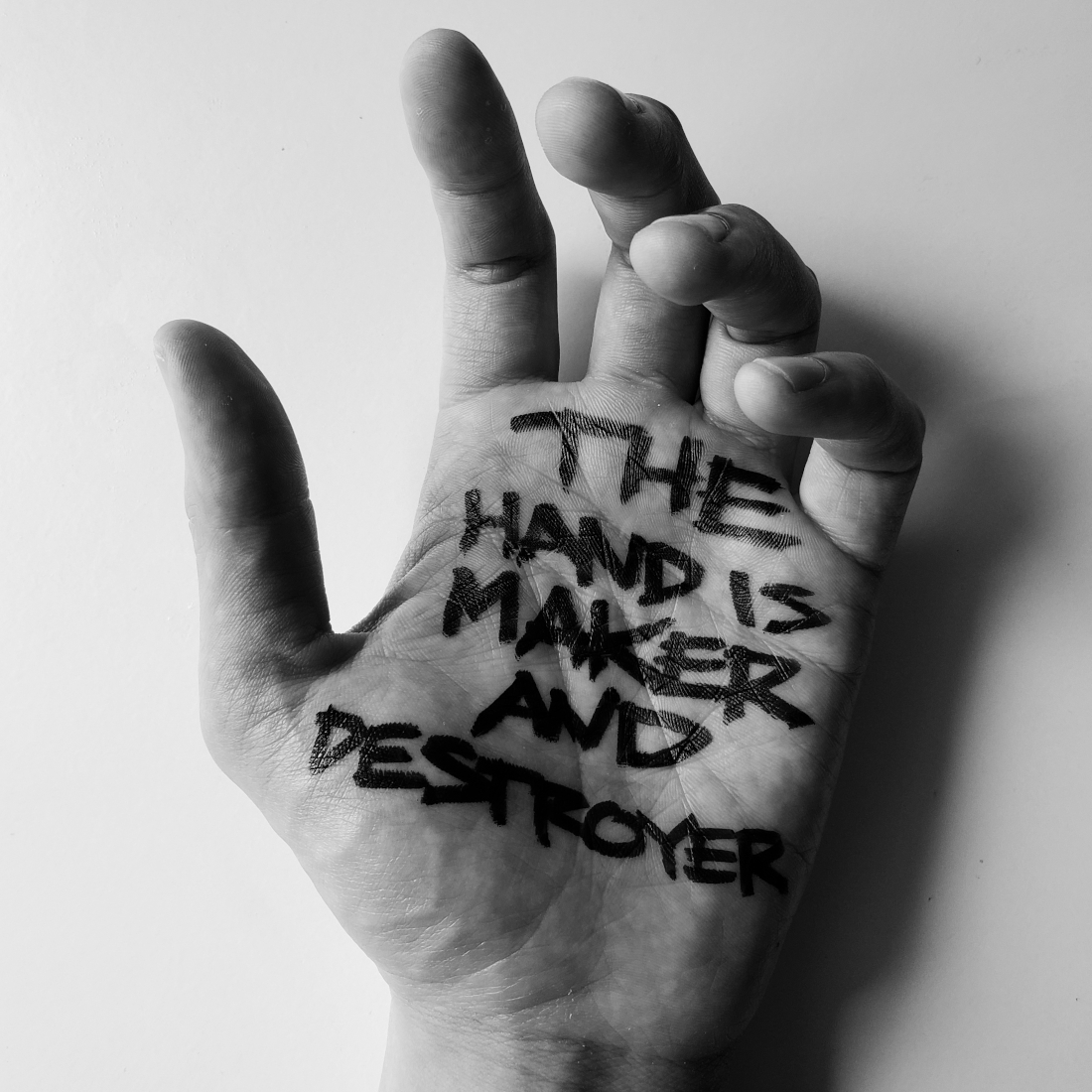 A volume of hands and words