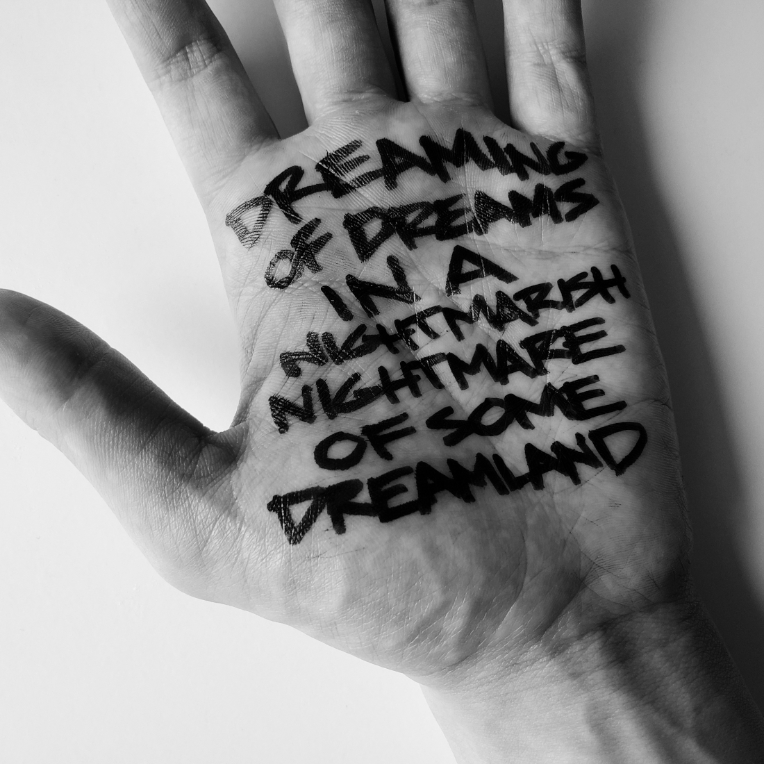 A volume of hands and words