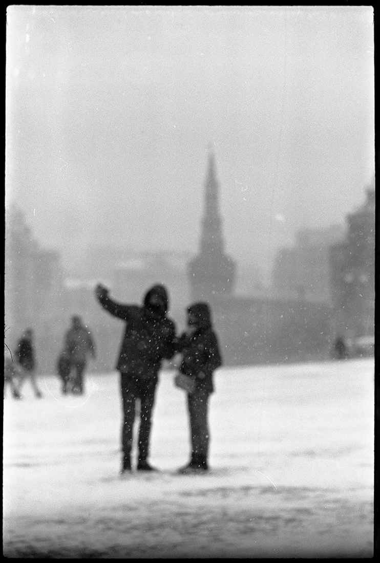 Souls crossing the Red Square