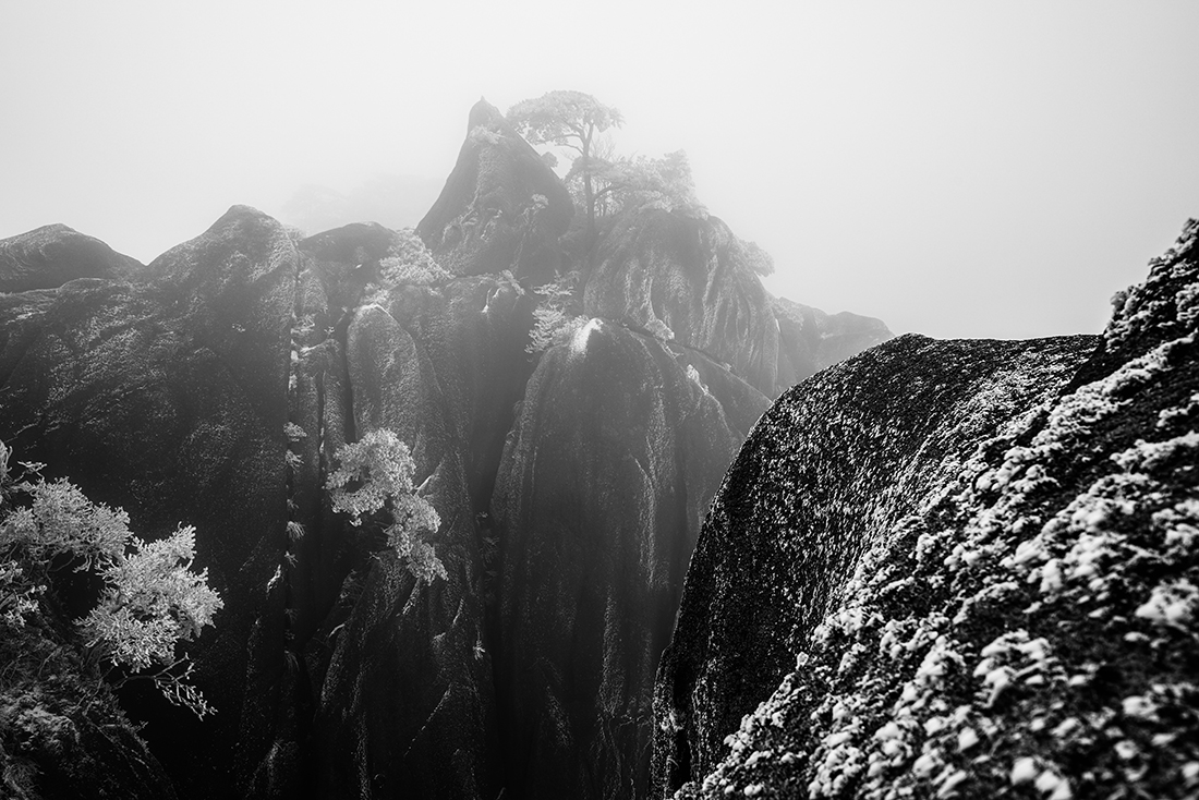 Huangshan mountain landscape