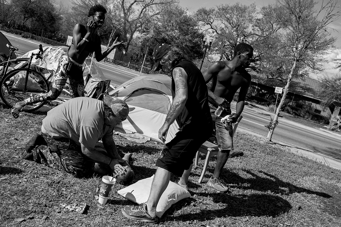 Homeless, Jacksonville, FL, USA