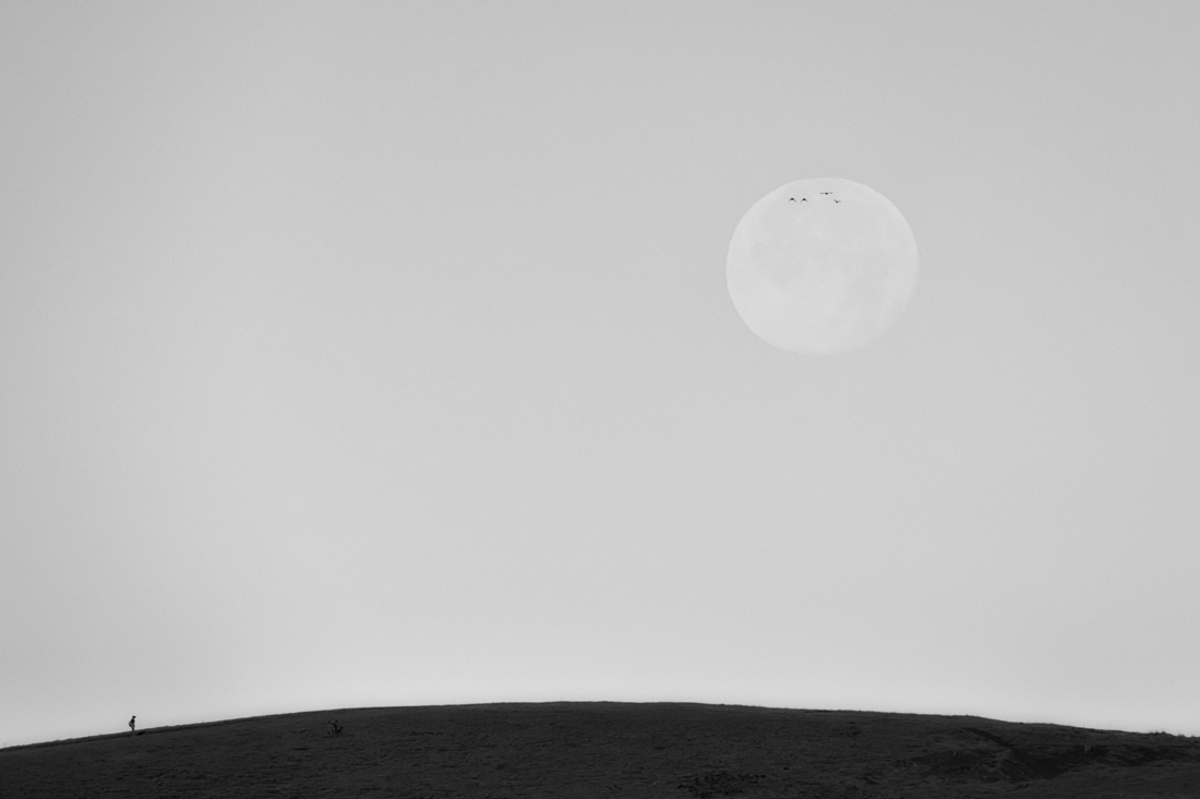 lonely hiker