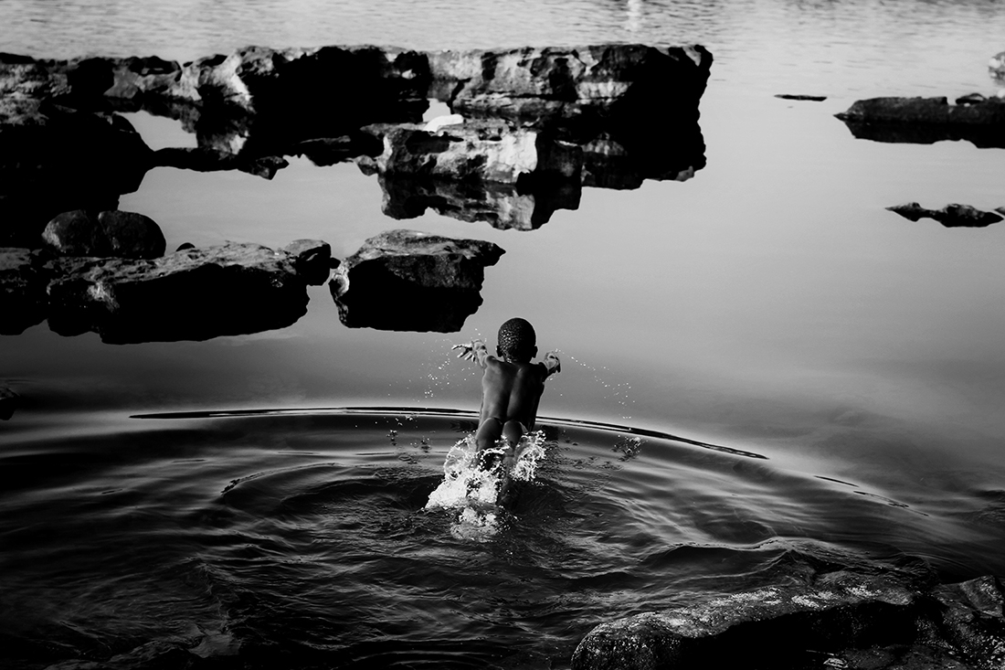 THE RIVER OF HOPE IN AFRICA. GUINEA BISSAU. 
