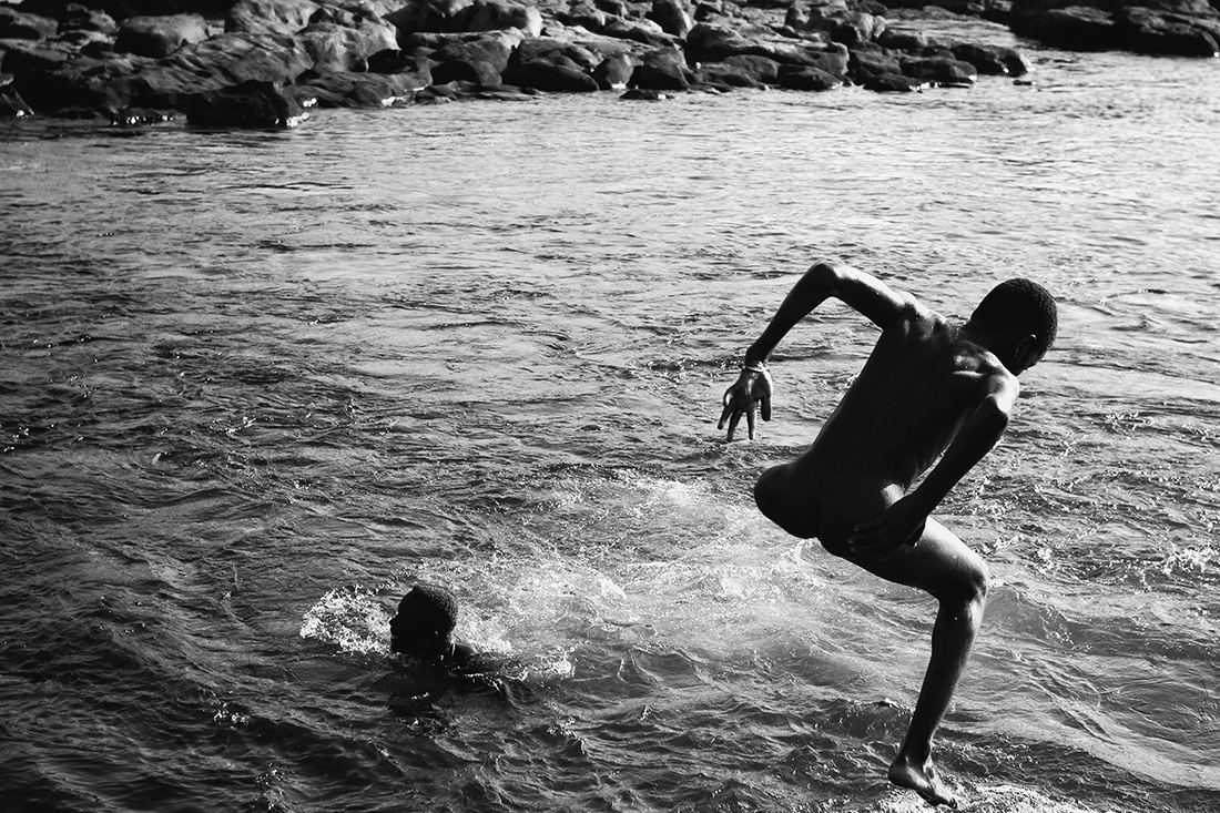 THE RIVER OF HOPE IN AFRICA. GUINEA BISSAU. 