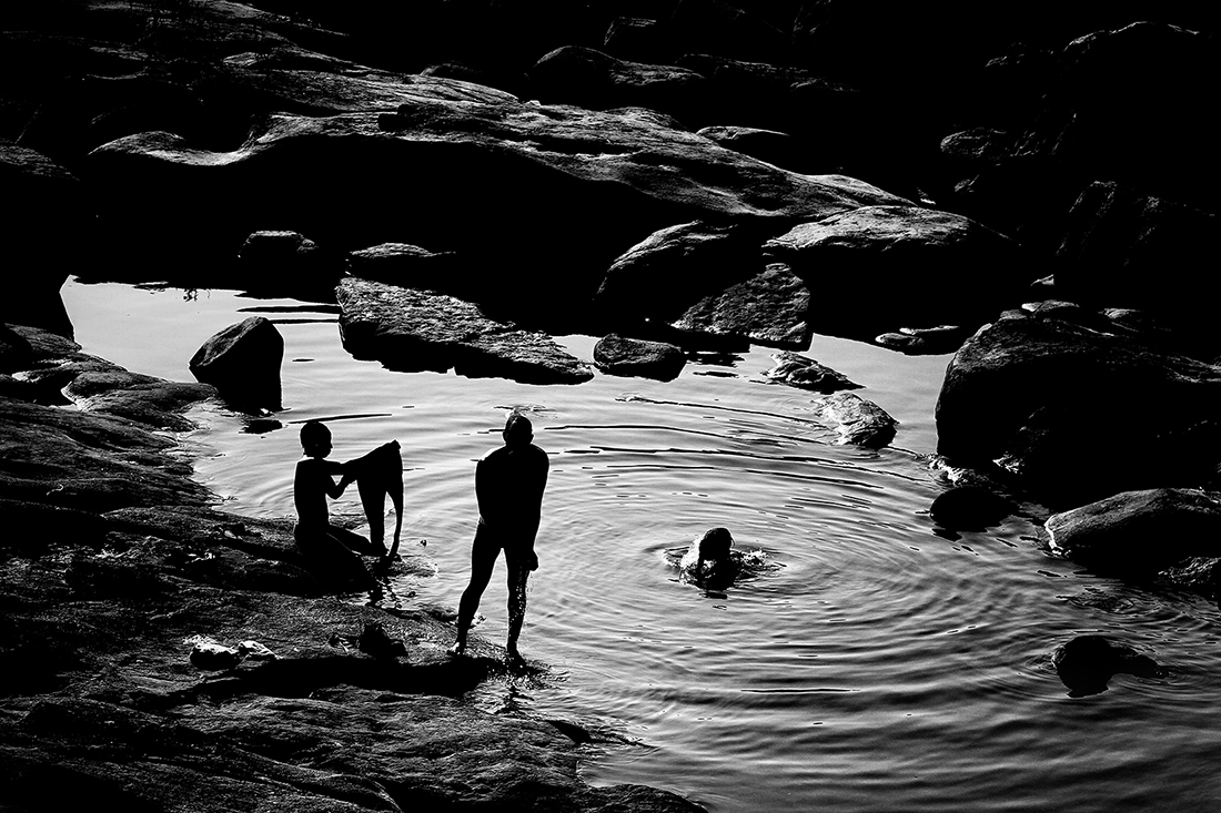 THE RIVER OF HOPE IN AFRICA. GUINEA BISSAU. 