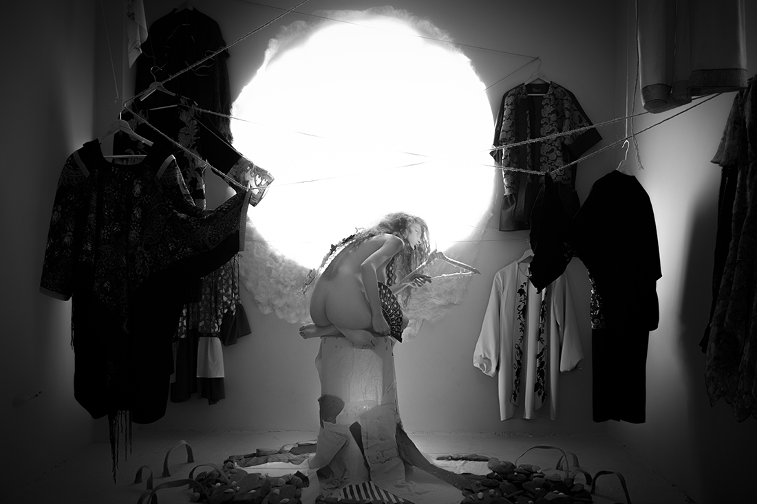 cellar butterflies ( B&W cube theme )