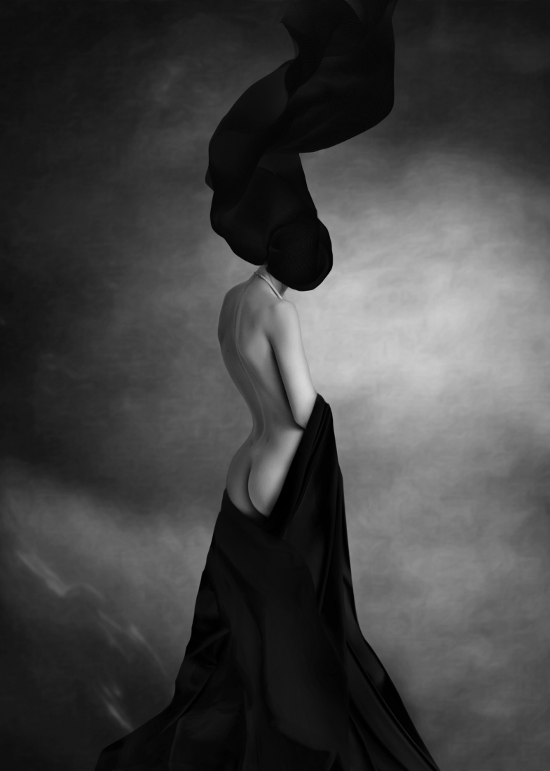 Black scarf