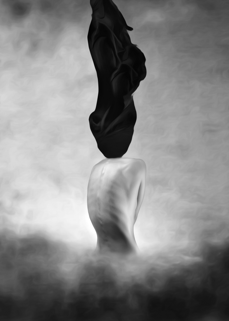 Black scarf