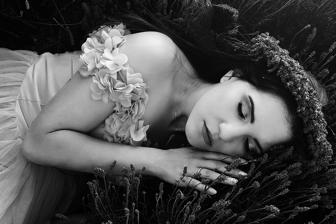 black and white portraits