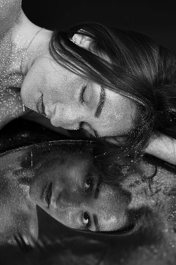 black and white portraits