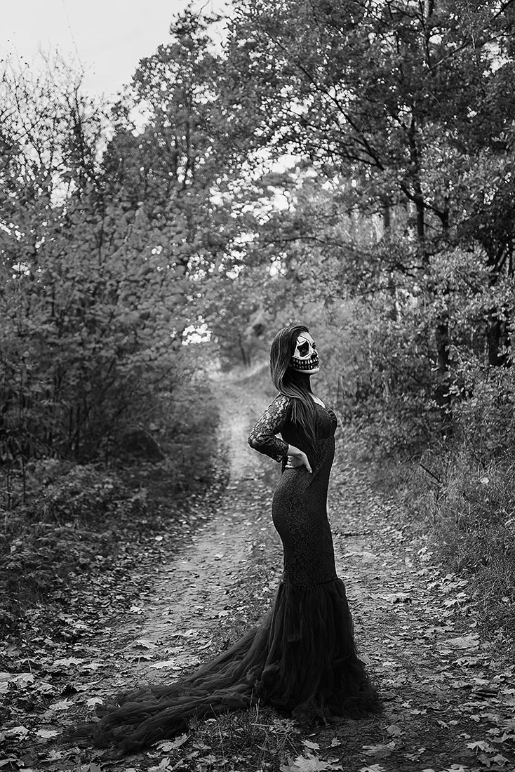 black and white portraits