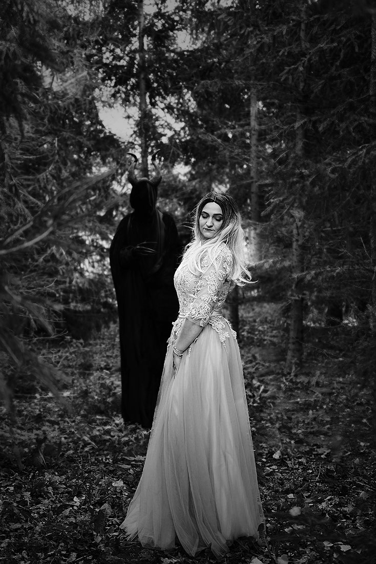 black and white portraits