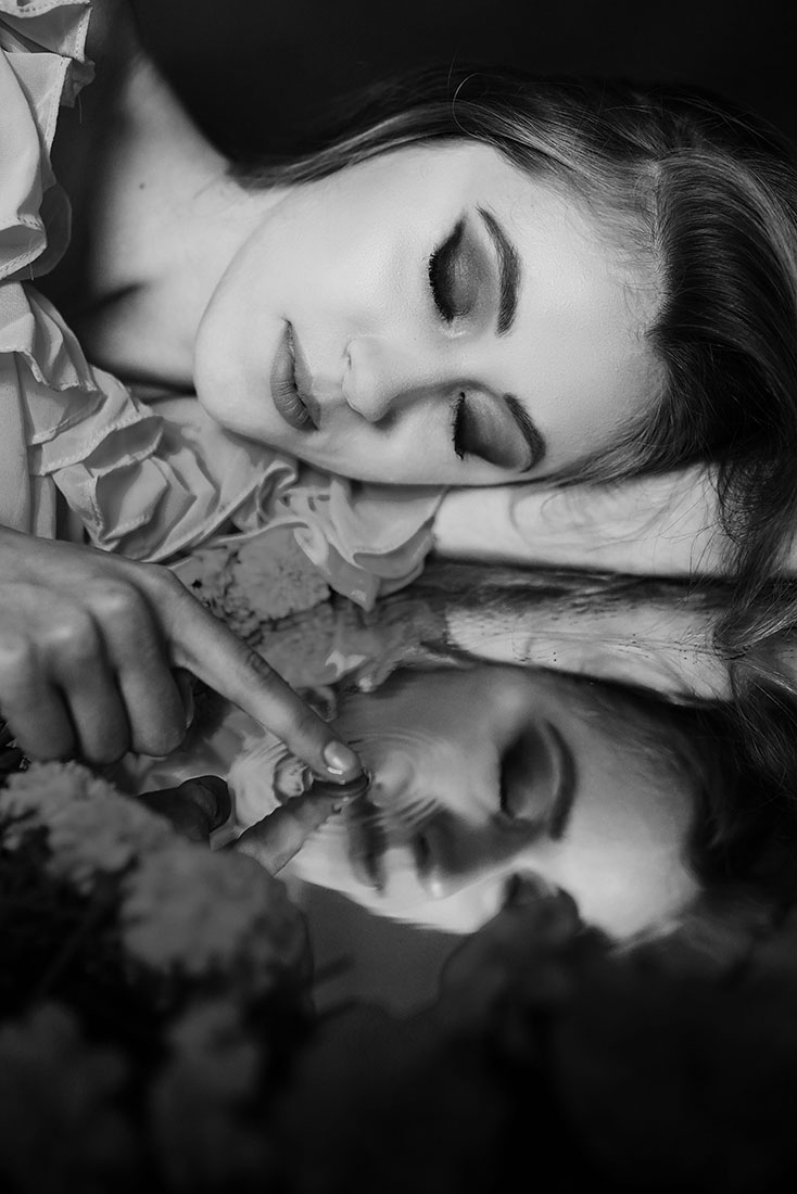 black and white portraits