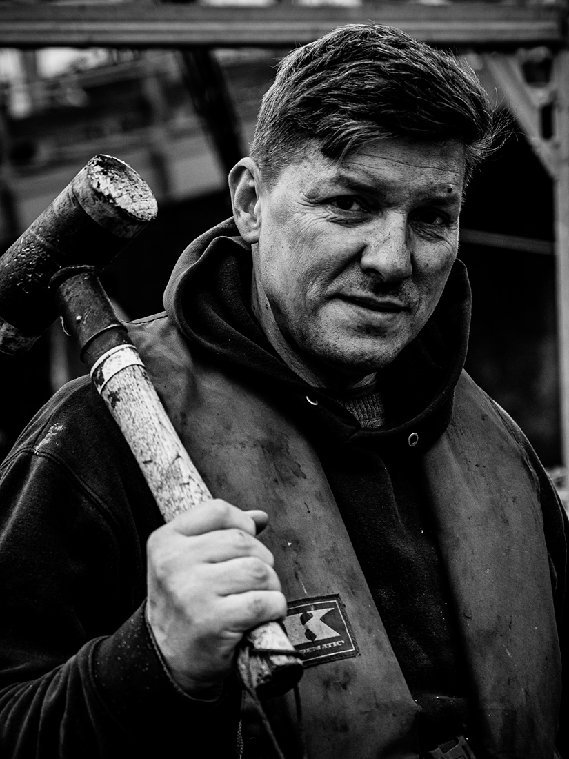 Worker at Port of Hamburg 2
