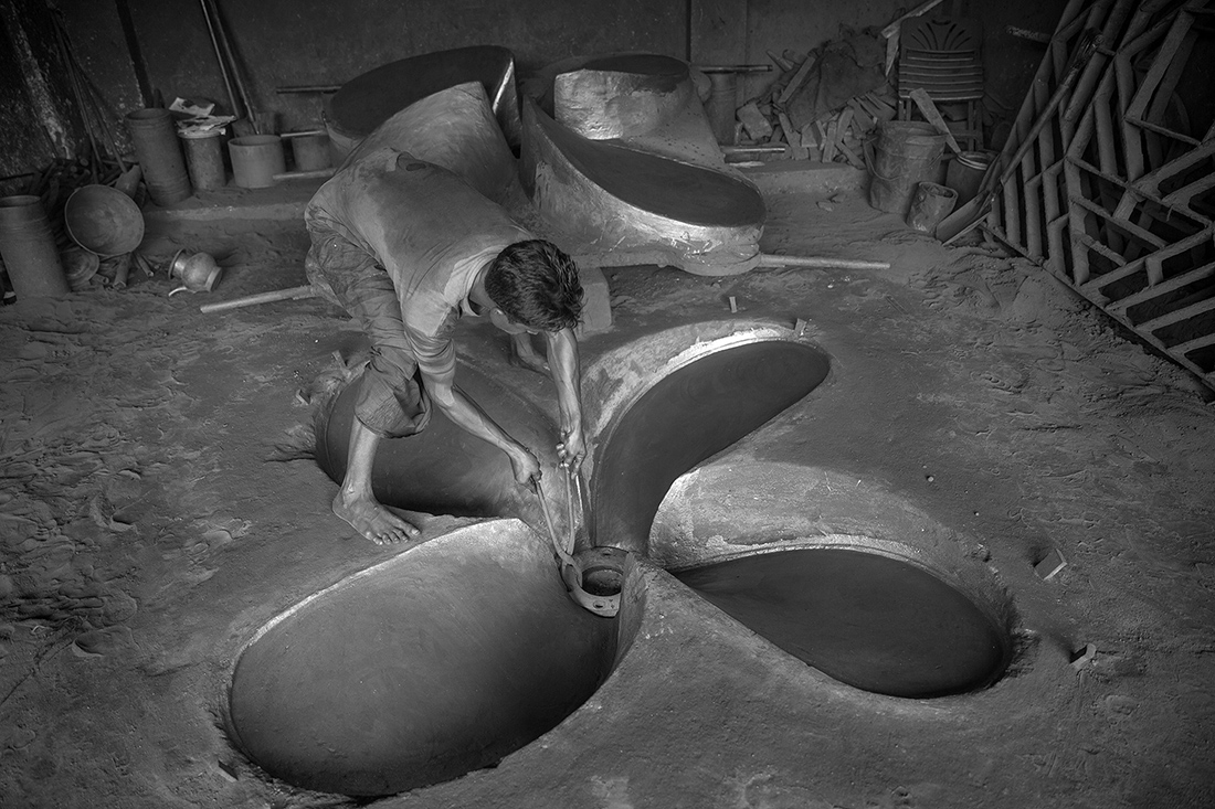 SHIP PROPELLER FACTORY.