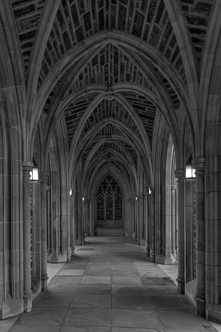 Duke University Chapel Hallway.