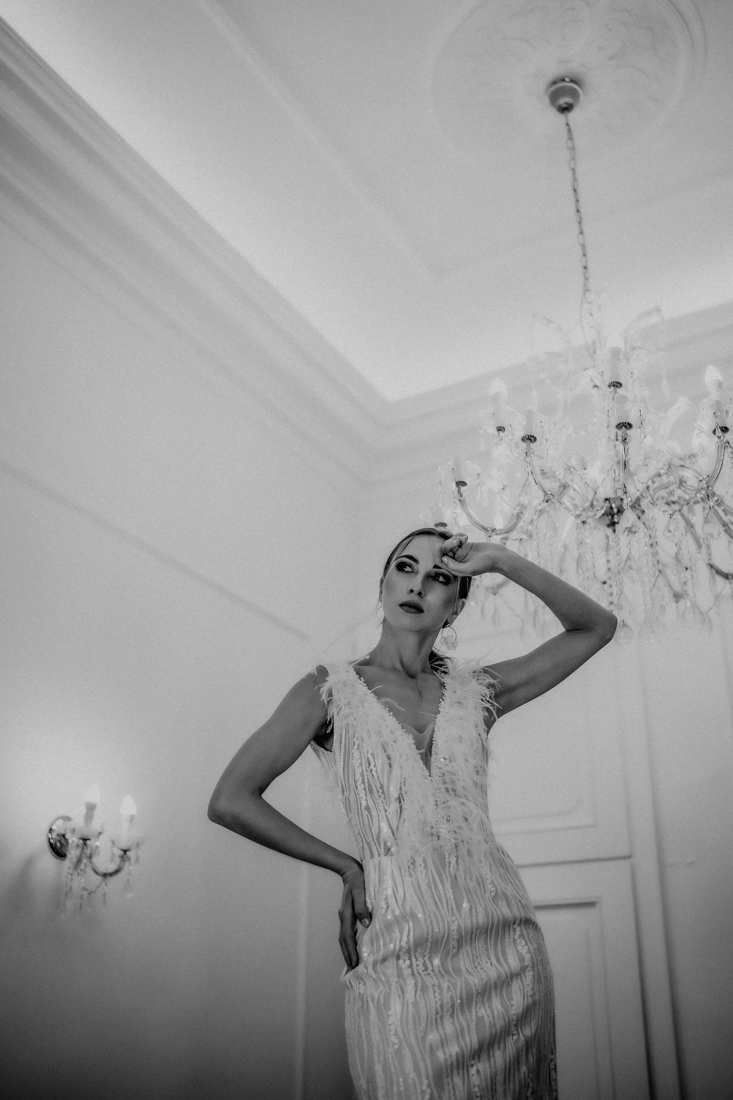 Bride with a rose soul