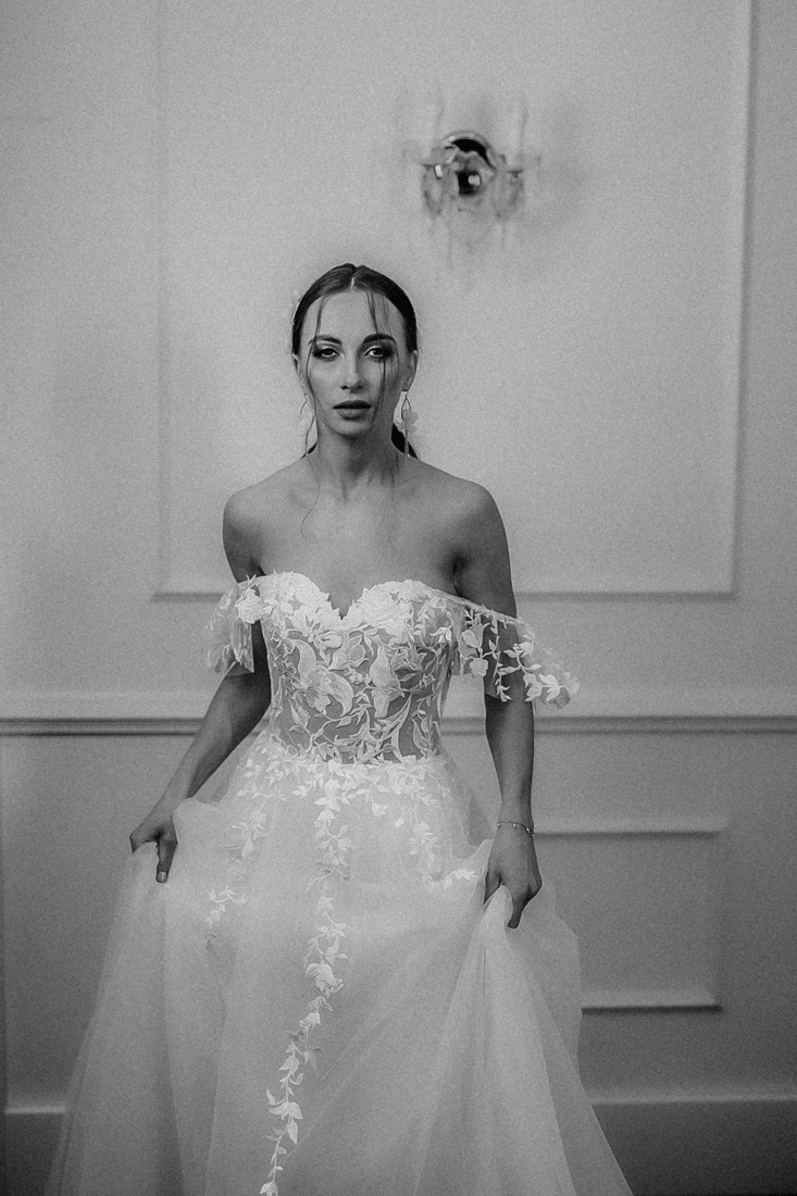 Bride with a rose soul