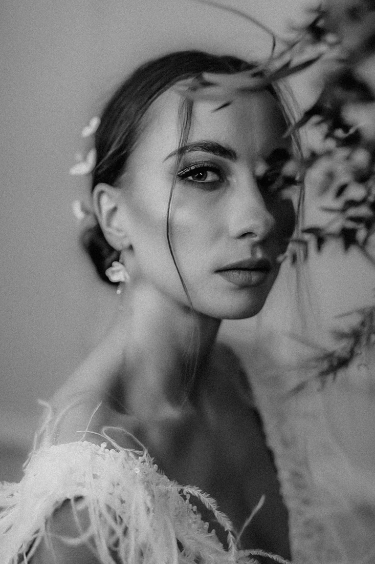 Bride with a rose soul