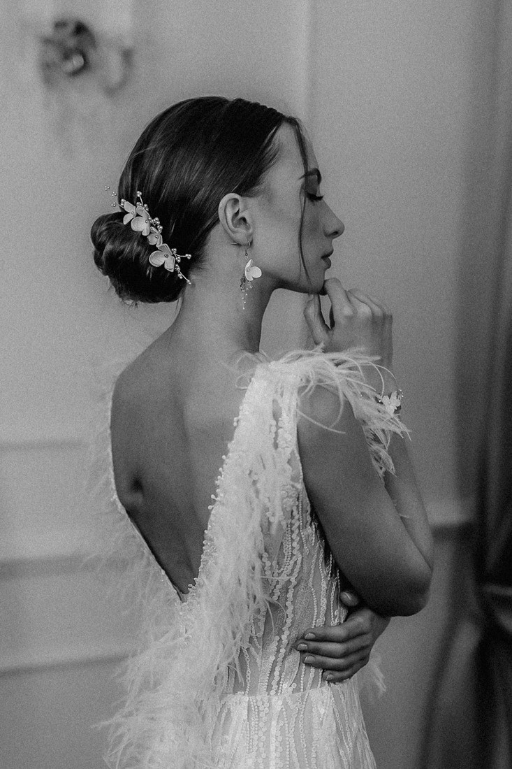 Bride with a rose soul