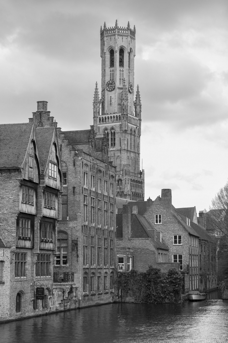 Bruges in B&W